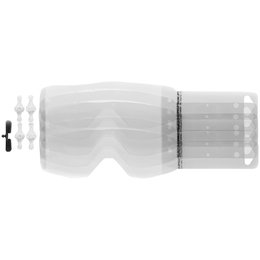 Clear Scott Usa Prostack Tear-offs For 80 Series Recoil Goggles 3x7