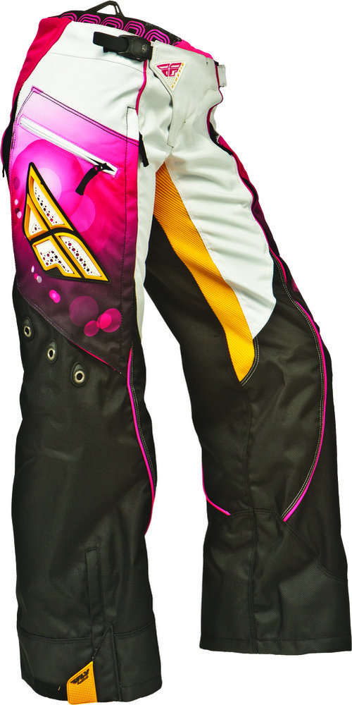 Pants Neon/Pink/Hi-Vis, Size 22 Fly Racing Womens Kinetic O.T.B 