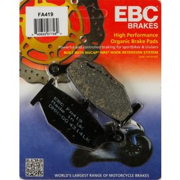 EBC Organic Rear Brake Pads Single Set ONLY For Suzuki FA419