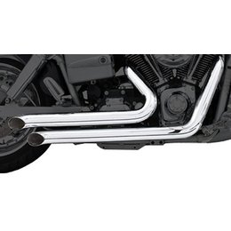 Freedom Performance Exhaust Declaration Turn-Out Black For Harley FXD 2006-2013