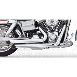 Freedom Performance Exhaust Declaration Turn-Out Black For Harley FXD 1991-2005