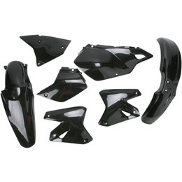 Acerbis Plastic Kit For Suzuki DRZ400 DRZ400E 2000-2009 Black Black