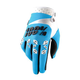 100% Mens Airmatic MX Motocross Offroad Riding Gloves Blue