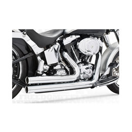 Freedom Performance Exhaust Independence Shorty Black For HD FLST FXST 1986-2013