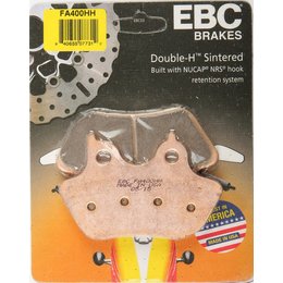 EBC Double-H Sintered Front Brake Pads Single Set For Harley-Davidson FA400HH Unpainted