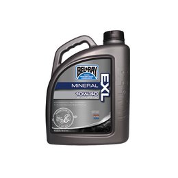 Bel-Ray Lubricants EXL Mineral 4T Engine Oil For 4-Stroke Engines 10W-40 4 Liter