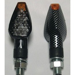 Carbon Bodies, Smoke Lenses Dmp Led Marker Lights Dual Indicator Long Carbon Smoke