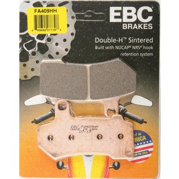 EBC Double-H Sintered Front Or Rear Brake Pads Single Set For Harley FA409HH