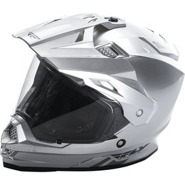 Fly Racing Trekker Dual Sport Helmet Silver
