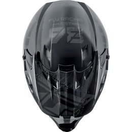 Fly Racing Kinetic Burnish Helmet Grey