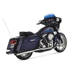 Vance & Hines Muffler Monster Oval Chrome For Harley FL 09