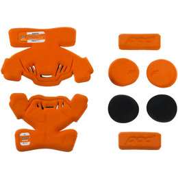 Pod K1 Youth Knee Brace MX Pad Set Orange