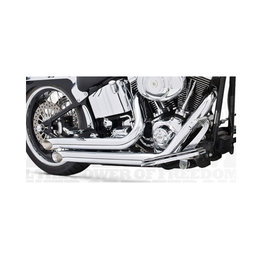 Freedom Performance Exhaust Declaration Turn-Out Chrome For HD FXCW 2008-2010