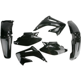 Acerbis Plastic Kit For Honda CR125 CR250 2004-2007 Black 2040950001 Black