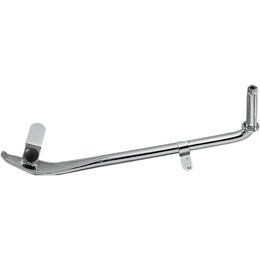 Drag Specialties 11 Inch Stock Length Kickstand For Harley Chrome DS-240055 Metallic