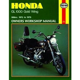 Haynes Repair Manual For Honda GL1000 Goldwing 75-79