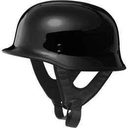 Fly Racing 9mm Half Helmet Black