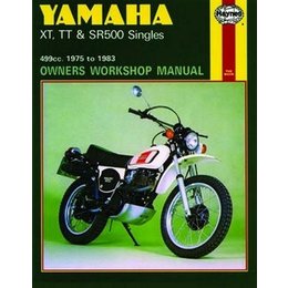 Haynes Repair Manual For Yamaha XT/TT/SR 500 75-83