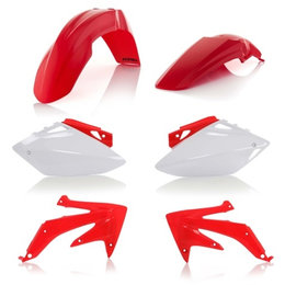 Acerbis Replacement Plastic Kit For Honda CRF450R 2005-2006 Red White 2071100206 Red