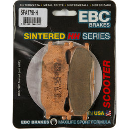 EBC SFA HH Sintered Scooter Front Brake Pads Single Set For Yamaha SFA179HH Unpainted