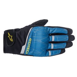 Blue Alpinestars Mens Haku Softshell Textile Gloves 2015