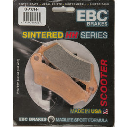EBC SFA HH Sintered Scooter Front Brake Pads Single Set For Piaggio SFA181HH Unpainted