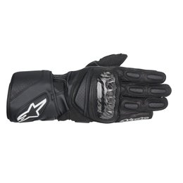 Black Alpinestars Mens Sp-2 Leather Gloves 2014