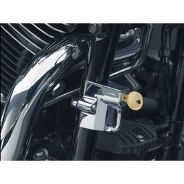 Kuryakyn Cruiser Motorcycle Helmet Lock Universal Silver