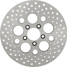 Drag Specialties Rear Brake Rotor Ground Finish For Harley Natural 1710-1904