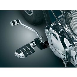 Chrome/black Kuryakyn Shift Peg Cover For Honda Vt750 Shadow Aero 04-09