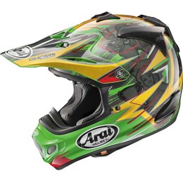Arai VX-Pro4 Tickle Trophy Girl MX Motocross Helmet With Visor Green