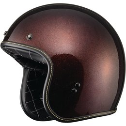 Fly Racing .38 Metal Flake Open Face Helmet Brown