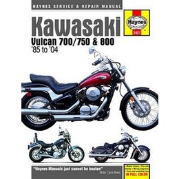 Haynes Repair Manual For Kawasaki Vulcan 700-800 85-04