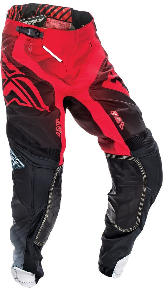 Fly Racing Lite Hydrogen Mens MX Offroad Pants Red/Slate/Navy 