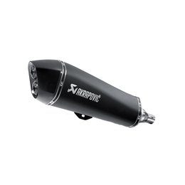 Akrapovic Slip-On Scooter Exhaust Black For Piaggio MP3 400/LT/RST MP3 500 Black