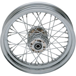 Drag Specialties 16x3 40 Spoke Laced Chrome Rear Wheel Harley 0204-0372