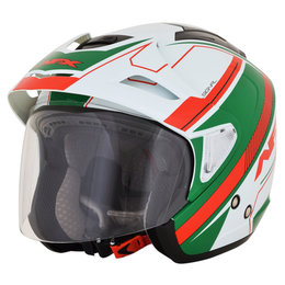 AFX FX-50 FX50 Signal Open Face Helmet White