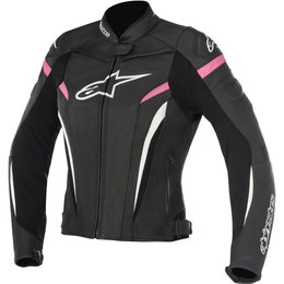 Alpinestars Womens GP Plus R V2 Armored Leather Performance Riding Jacket Black