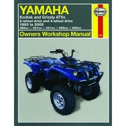 Haynes Repair Manual For Yamaha Kodiak Grizzly 93-05