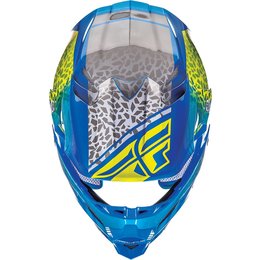 Fly Racing F2 Carbon Animal MX Offroad Helmet Yellow