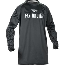 Fly Racing Mens Windproof Technical Jersey Black