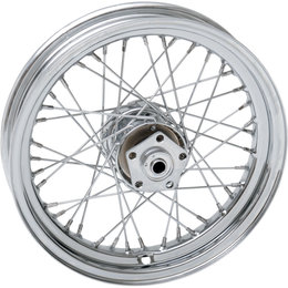 Drag Specialties 16x3 40 Spoke Laced Chrome Rear Wheel Harley 0204-0374