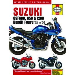 Haynes Repair Manual For Suzuki GSF 600-1220 Bandit 95-06
