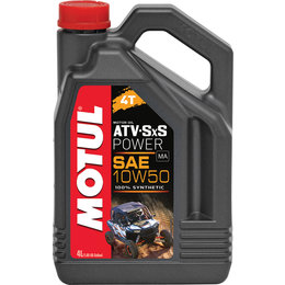 Motul ATV/SXS Power Line 4T 100% Synthetic Engine Oil 10W50 4 Liter