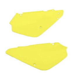 UFO Plastics Side Panels Yellow For Suzuki RM 85 00-09