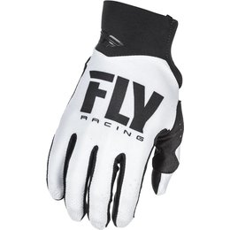 Fly Racing Youth Pro Lite Race Gloves White