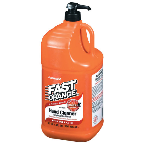 Permatex Fast Orange Orange Scent Pumice Lotion Hand Cleaner 28 oz.