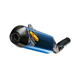 FMF Factory 4.1 RCT S/O Muffler With Carbon Endcap Ti Blue For Suz RM-Z250 13-14