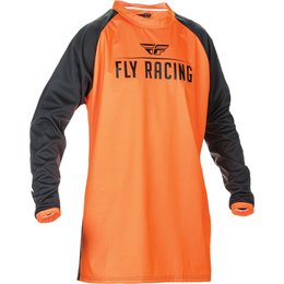 Fly Racing Mens MX Offroad Windproof Technical Jersey Orange