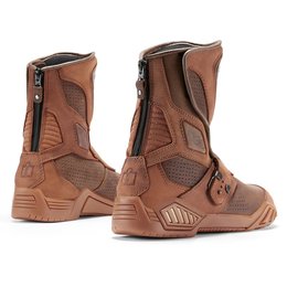 Icon Mens 1000 Collection Retrograde Leather Riding Boots Brown